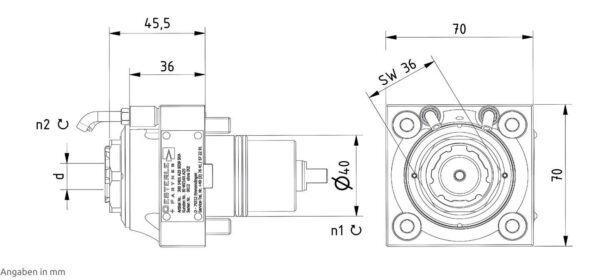 gebr. WKZ-Halter angetr./used toolholder driven Oesterle mit IKZ_IntNr231220 - Görsel 8