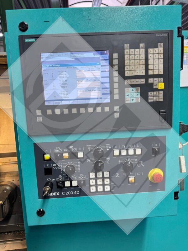 gebr. CNC-Drehmaschine Index C100 mit 2 Revolver_Beladesystem_ Bj.2011 _IntNr231240 - Görsel 4