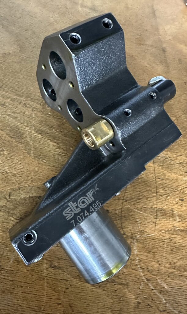 STAR 3-fach Bohrhalter Ø22mm mit Kühlmittelzuführung (extern oder intern) IntNr231119