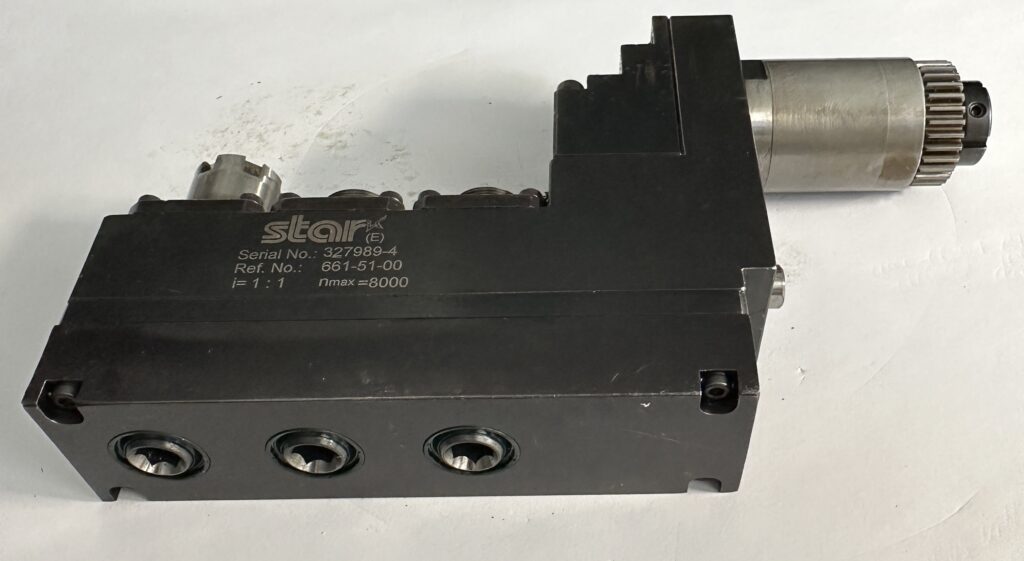 Werkzeughalter AGW_Star -3-Spindel-Frontalbohr-Fräsapparat ER16_Nr.661-51-0 (IntNr202101166)