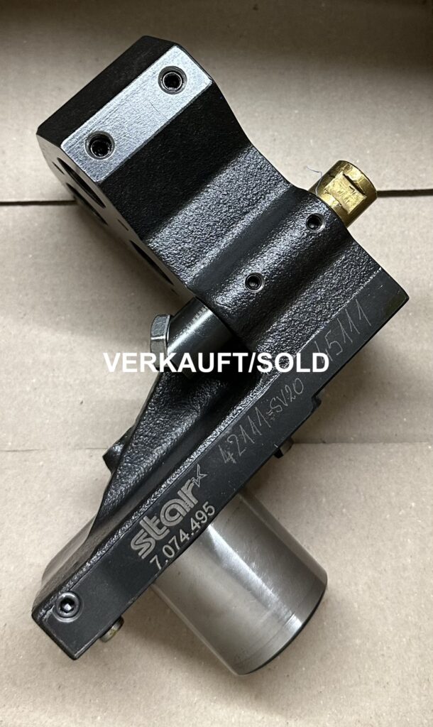 STAR 3-fach Bohrhalter Ø22mm mit Kühlmittelzuführung (extern oder intern) IntNr231120