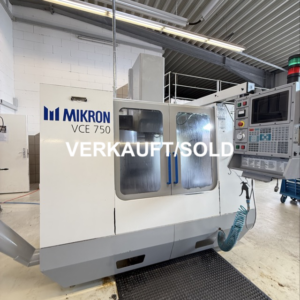 Haas / Mikron VCE 750_Bj.12_2000_ IntNr231534